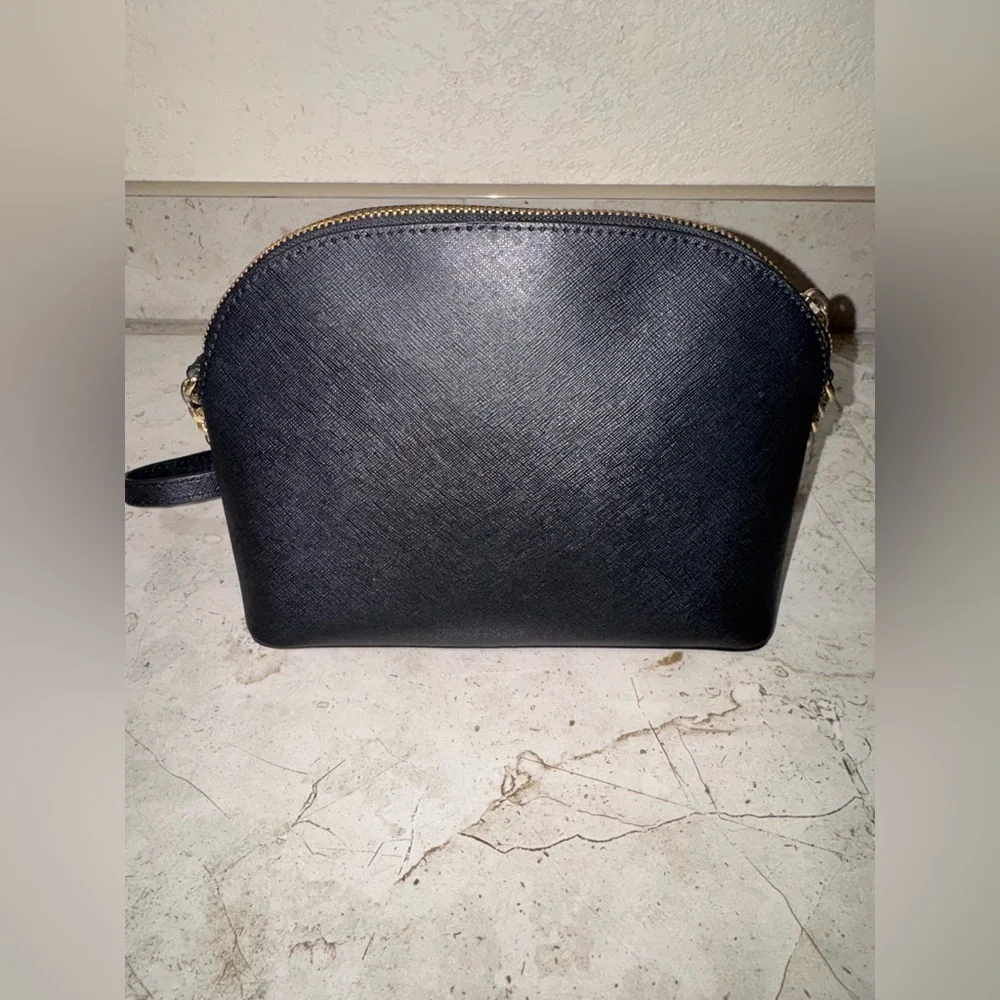 Michael Kors Black & Gold Crossbody - Picture 2 of 15